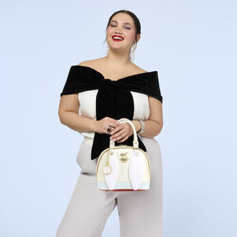 Alice in Wonderland White Rabbit Handbag LFlifestyle1 view 2